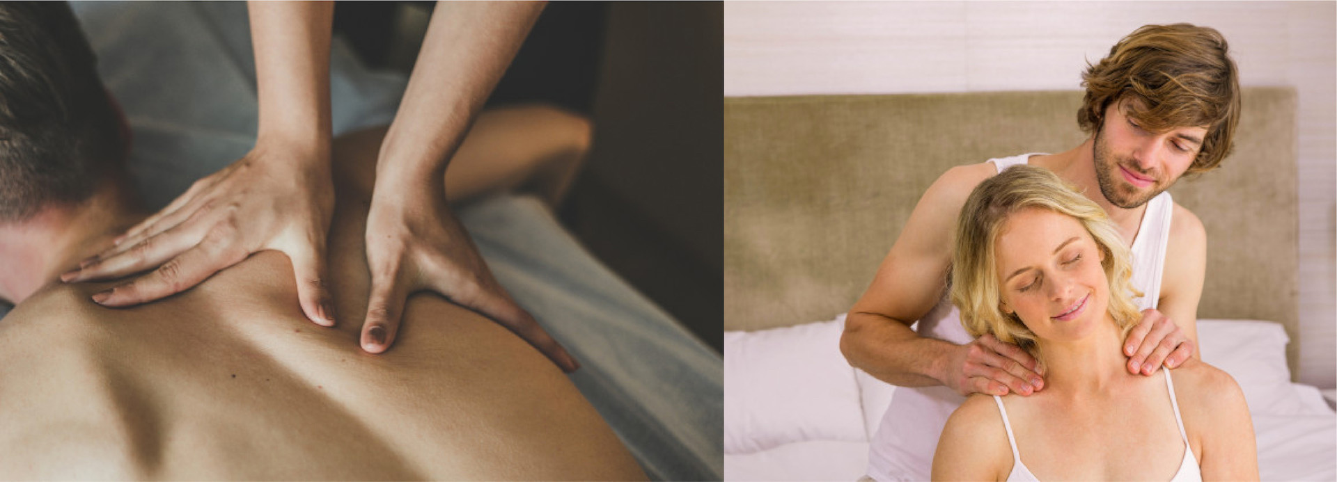 Monvie EnerQi Energiekosmetik - energetische AP Massagecreme - revitalisierend und entspannend - Mann und Frau bei der Massagebehandlung